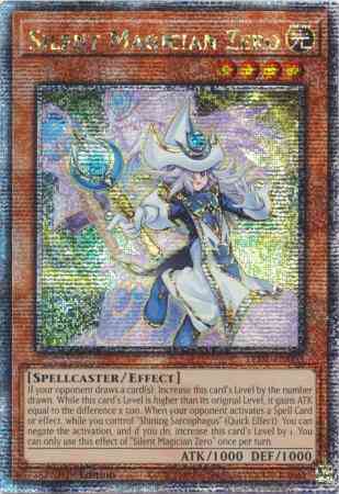 Silent Magician Zero - LEDE-EN003 - Quarter Century Secret Rare - 1st Edition
