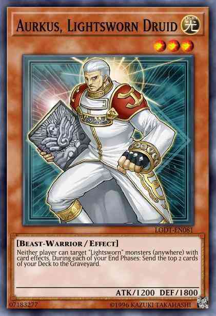 Aurkus, Lightsworn Druid - SDLI-EN013 - Common - 1st Edition