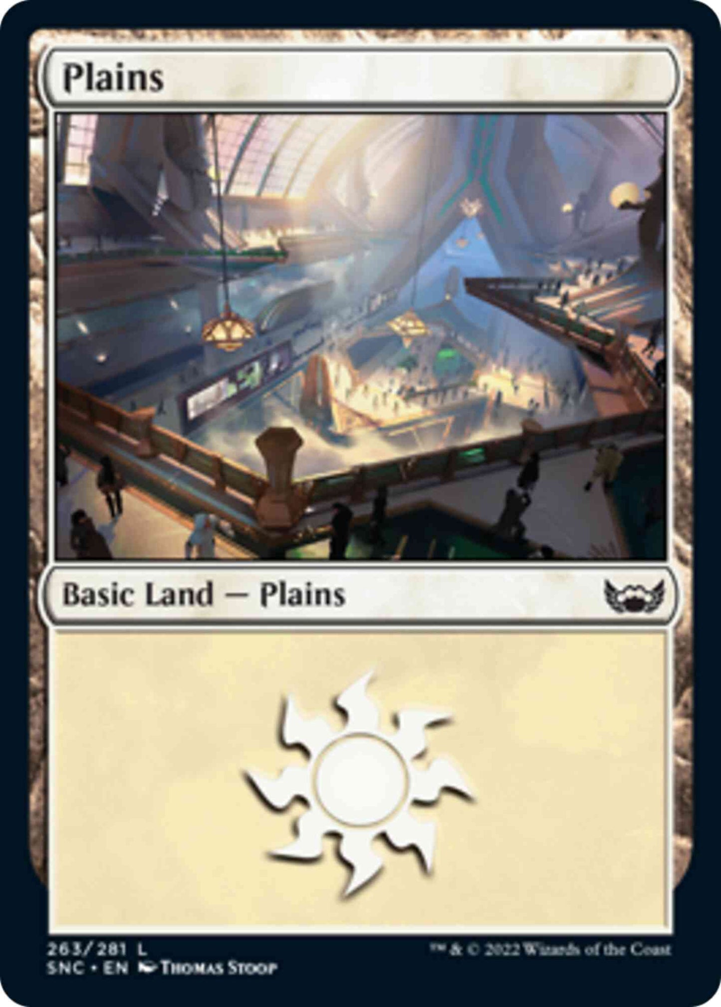 Plains [263] [Streets of New Capenna] [Non-Foil]