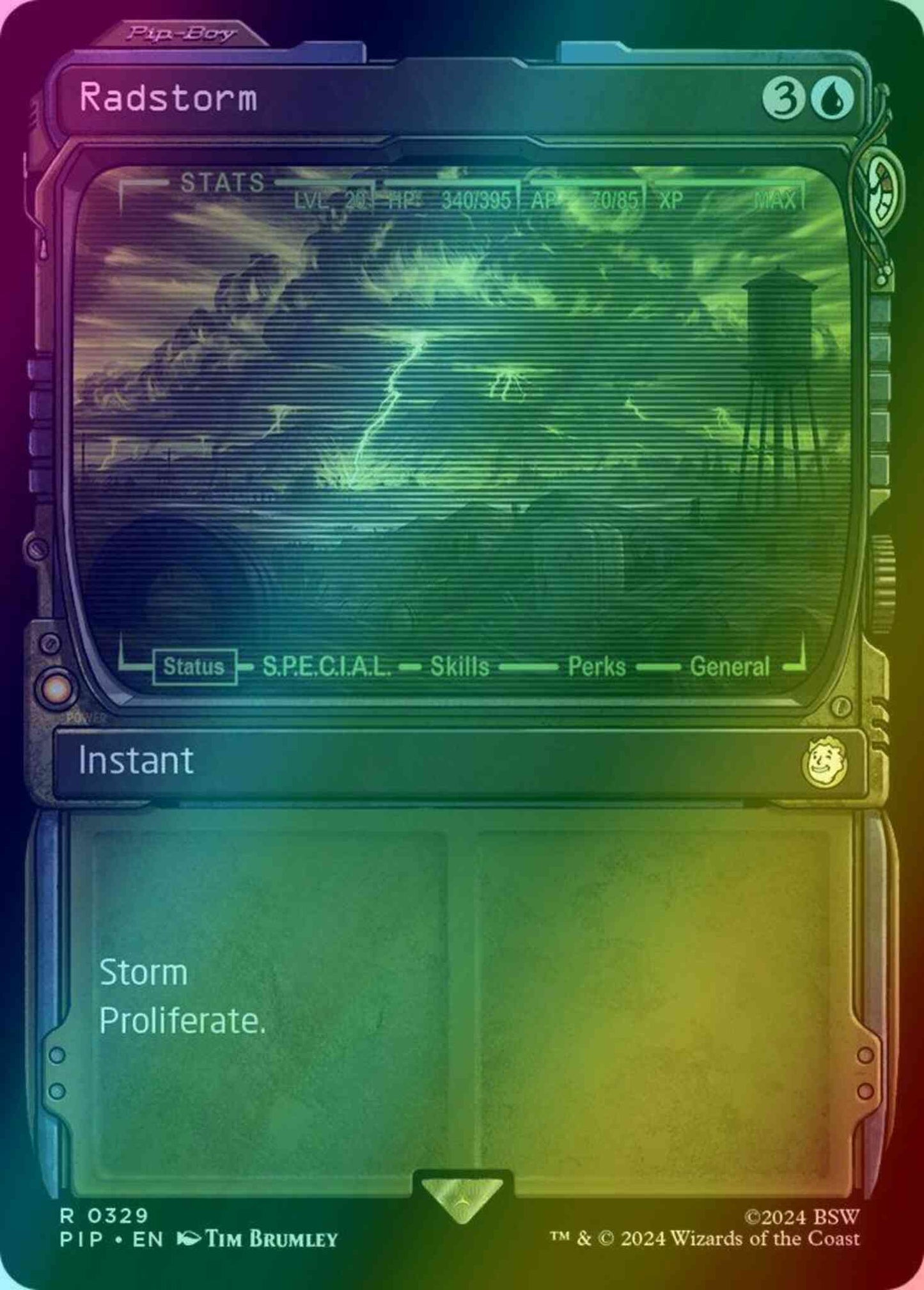 Radstorm [329] [Pip-Boy Showcase] [Fallout] [Foil]