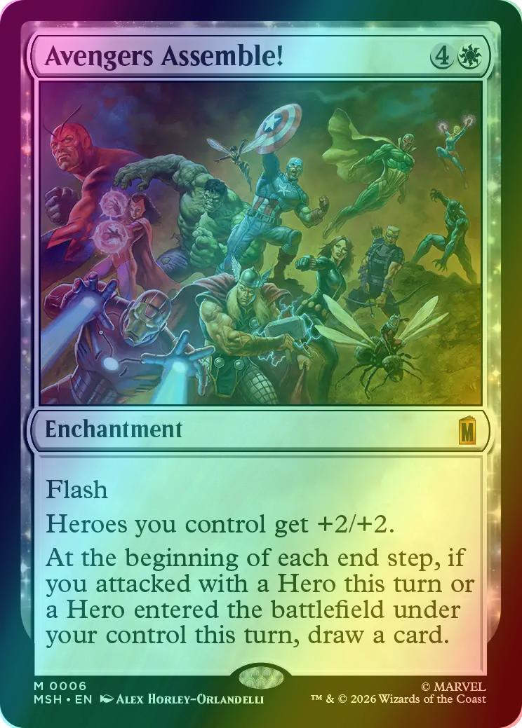 Avengers Assemble! [6] [Marvel Super Heroes] [Foil]