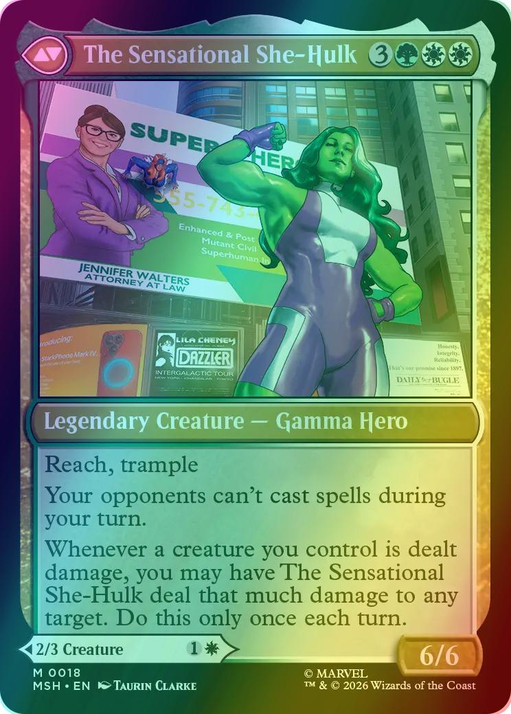 Jennifer Walters // The Sensational She-Hulk [18] [Marvel Super