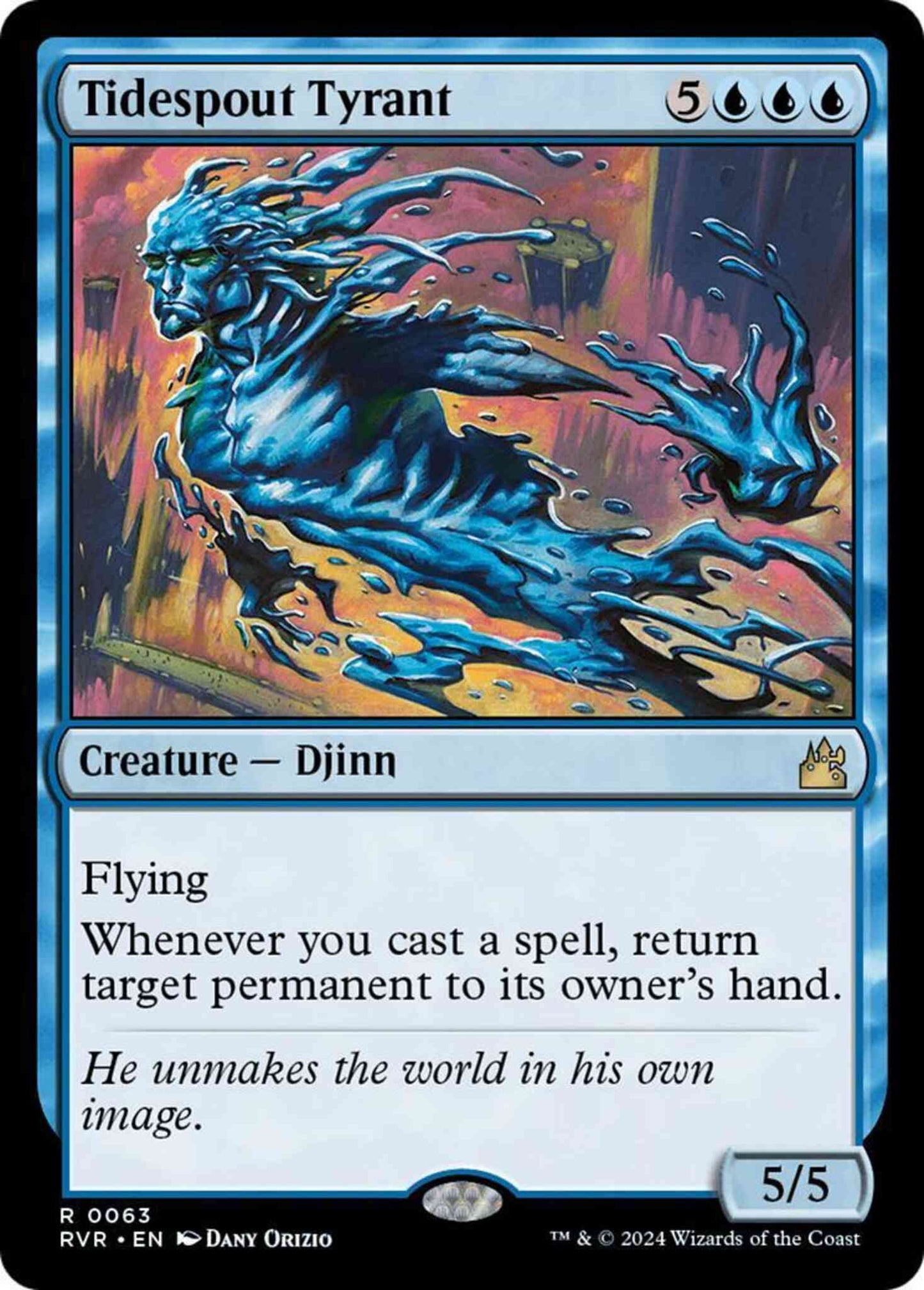 Tidespout Tyrant [63] [Ravnica Remastered] [Non-Foil]