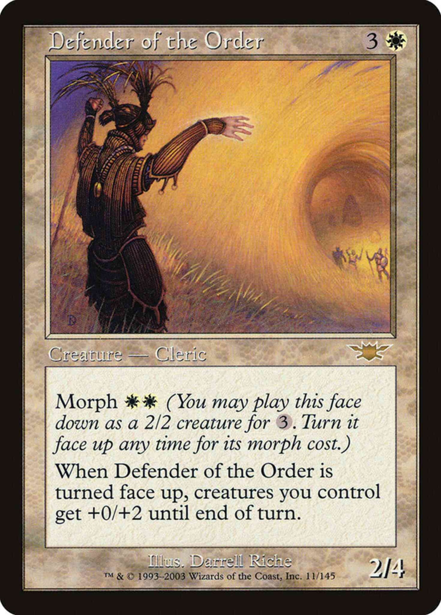 Defender of the Order [11] [Legions] [Non-Foil]