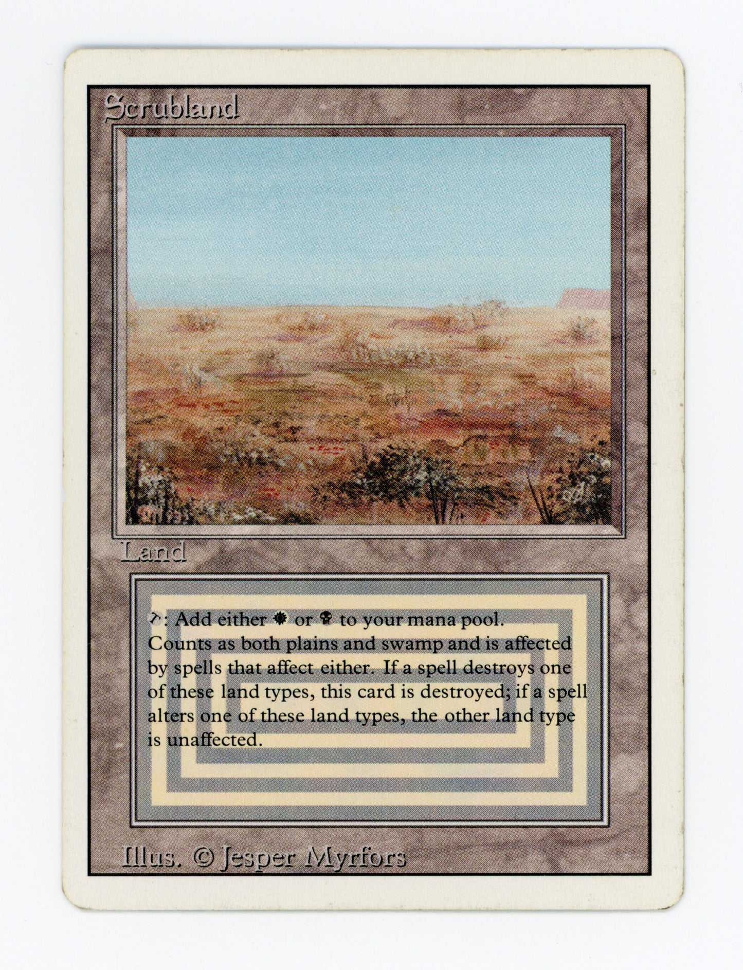 Scrubland — ID 18817