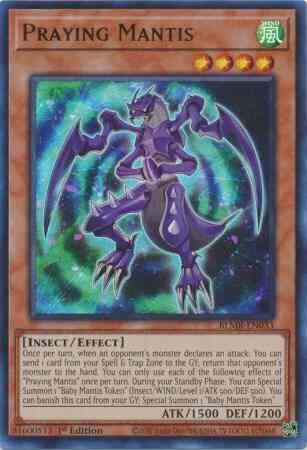 Praying Mantis - BLMR-EN033 - Ultra Rare - 1st Edition