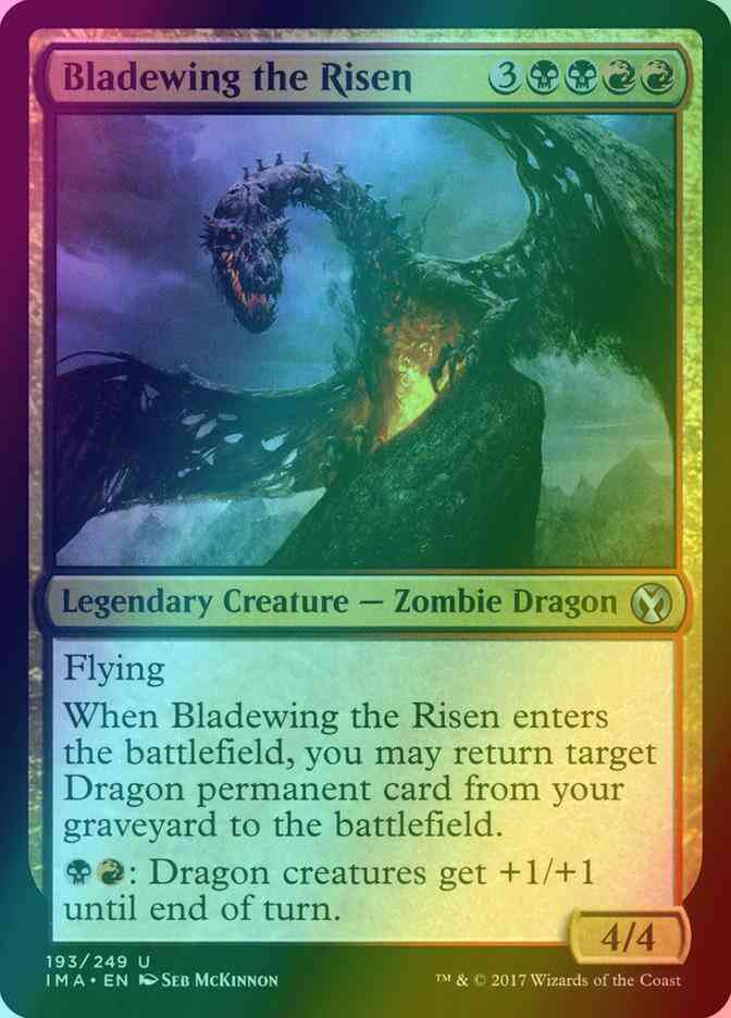 Bladewing the Risen [193] [Iconic Masters] [Foil]