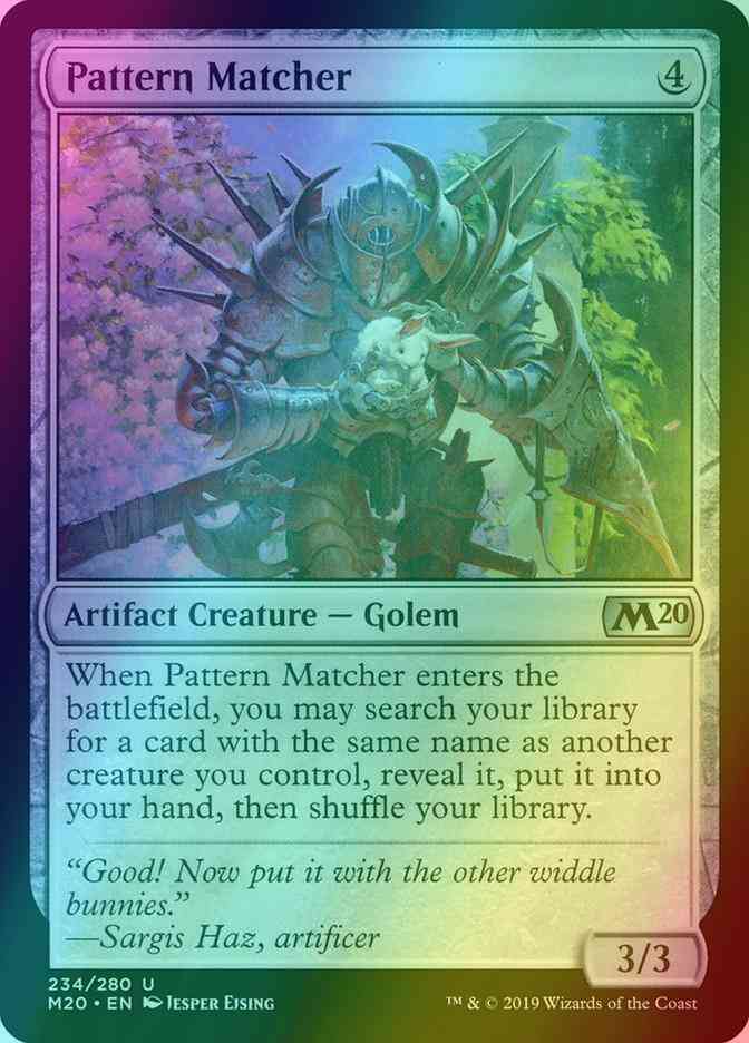Pattern Matcher [234] [Core Set 2020] [Foil]