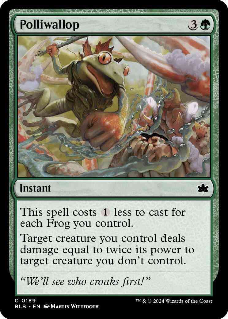 Polliwallop [189] [Bloomburrow] [Non-Foil]