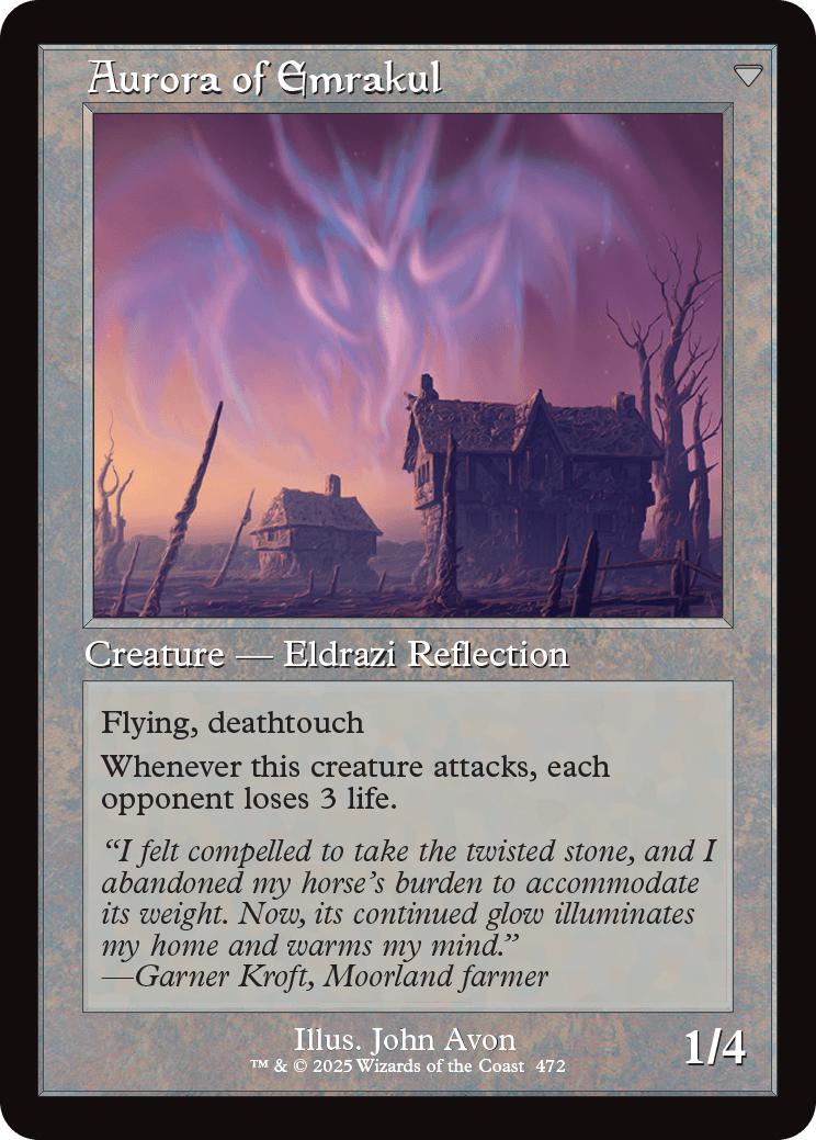 Cryptolith Fragment // Aurora of Emrakul [472] [Retro Frame] [Innistrad Remastered] [Non-Foil]