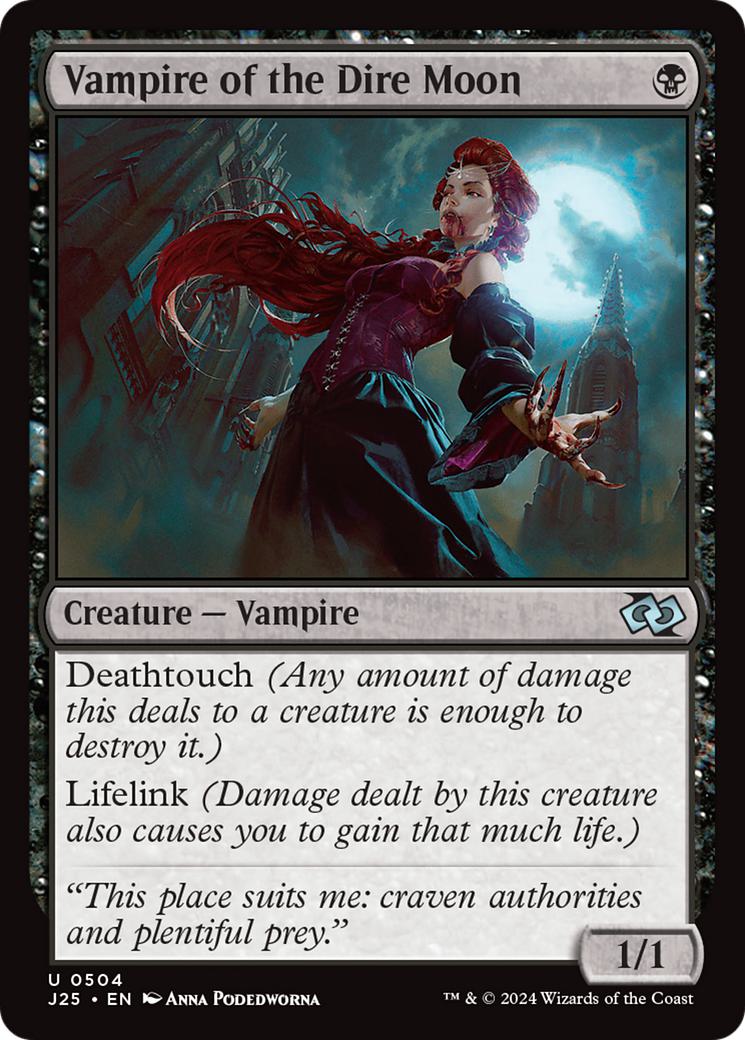 Vampire of the Dire Moon [504] [Foundations: Jumpstart] [Non-Foil]