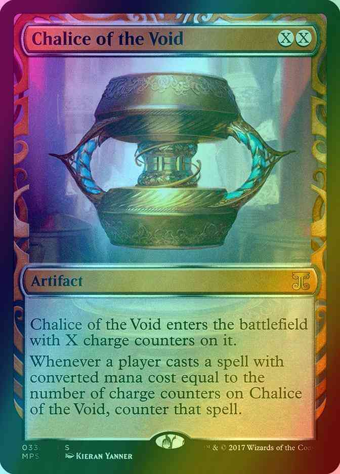 Chalice of the Void [33] [Masterpiece Series] [Kaladesh Inventions] [Foil]