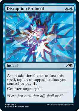 Disruption Protocol [51] [Kamigawa: Neon Dynasty] [Non-Foil]