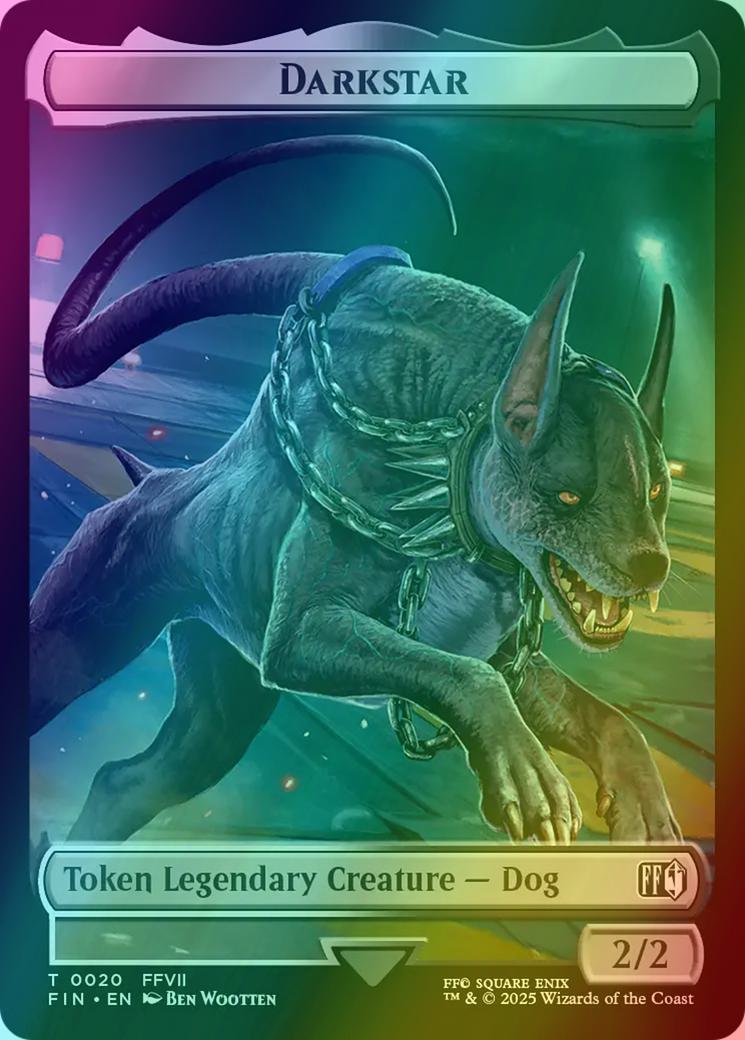 mtg final fantasy angelo Magic Shard Foil token The Gathering set Angelo Token | Final Fantasy