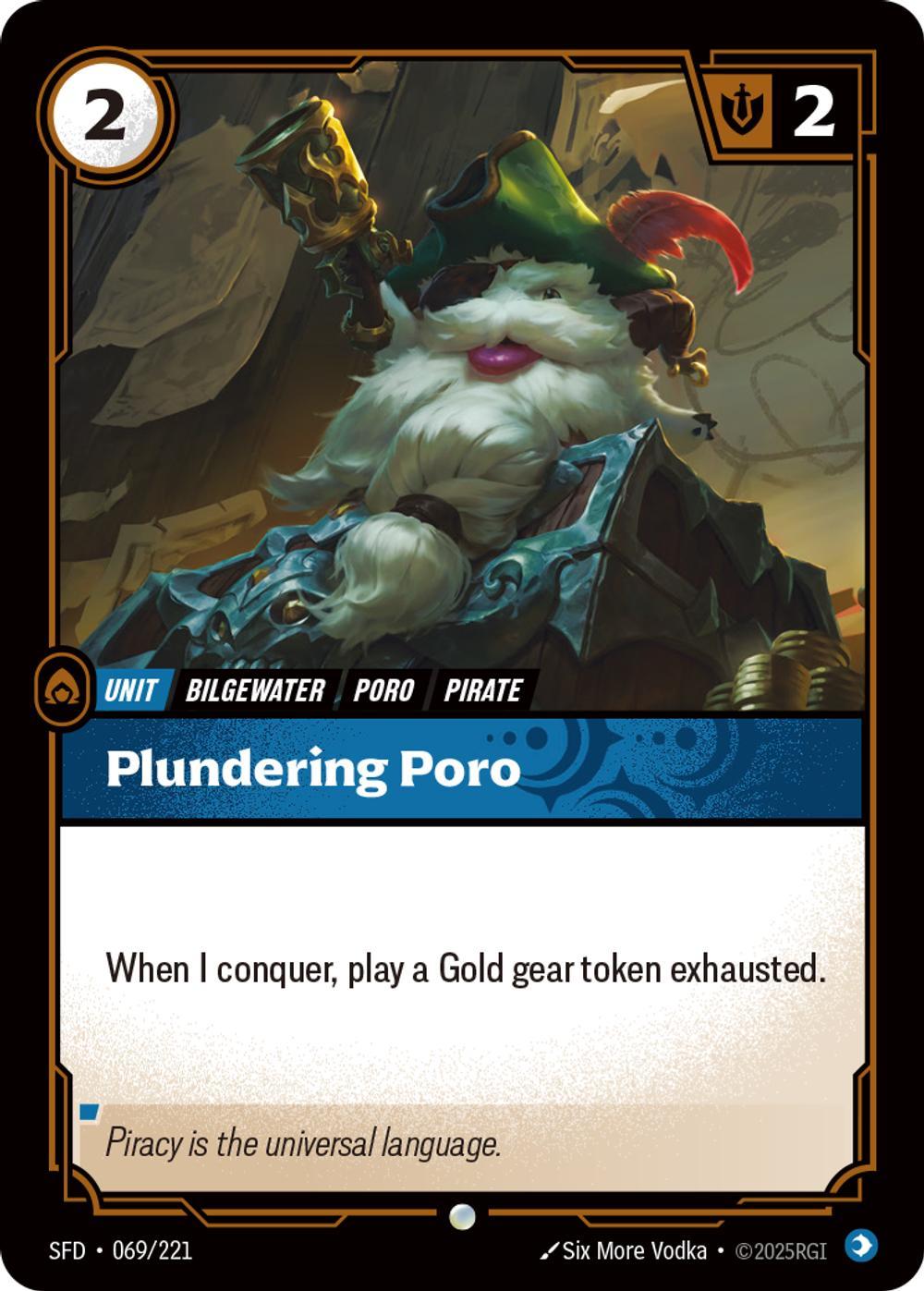 Plundering Poro - 069/221 [Spiritforged] [Non-Foil]