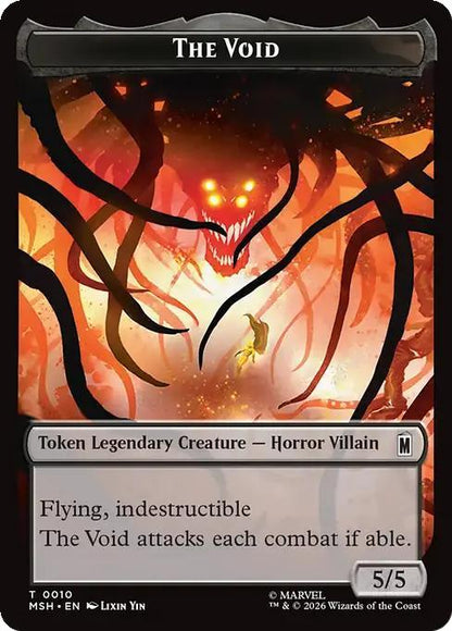 Squirrel Token (14) // The Void Token (10) [Marvel Super Heroes: Tokens] [Non-Foil]