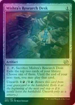 Mishra's Research Desk [162] [The Brothers' War] [Foil]