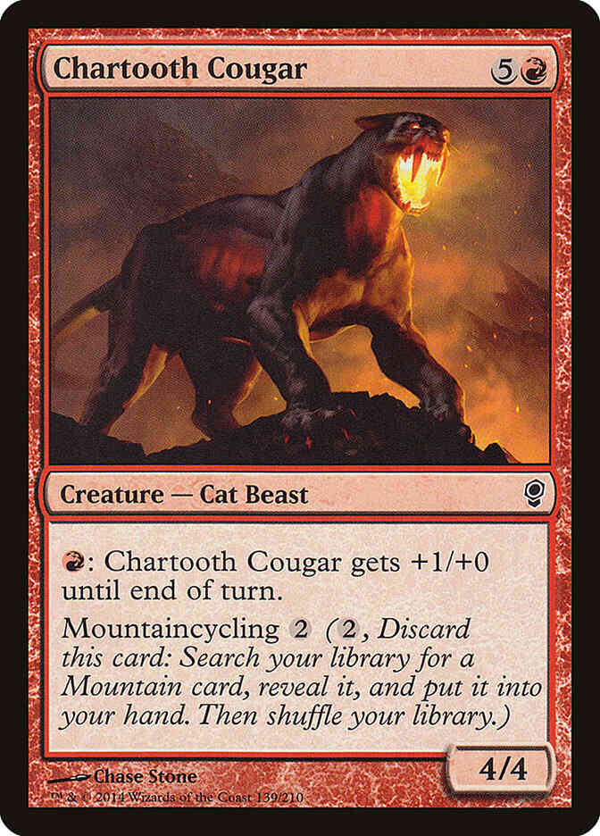 Chartooth Cougar [139] [Conspiracy] [Non-Foil]