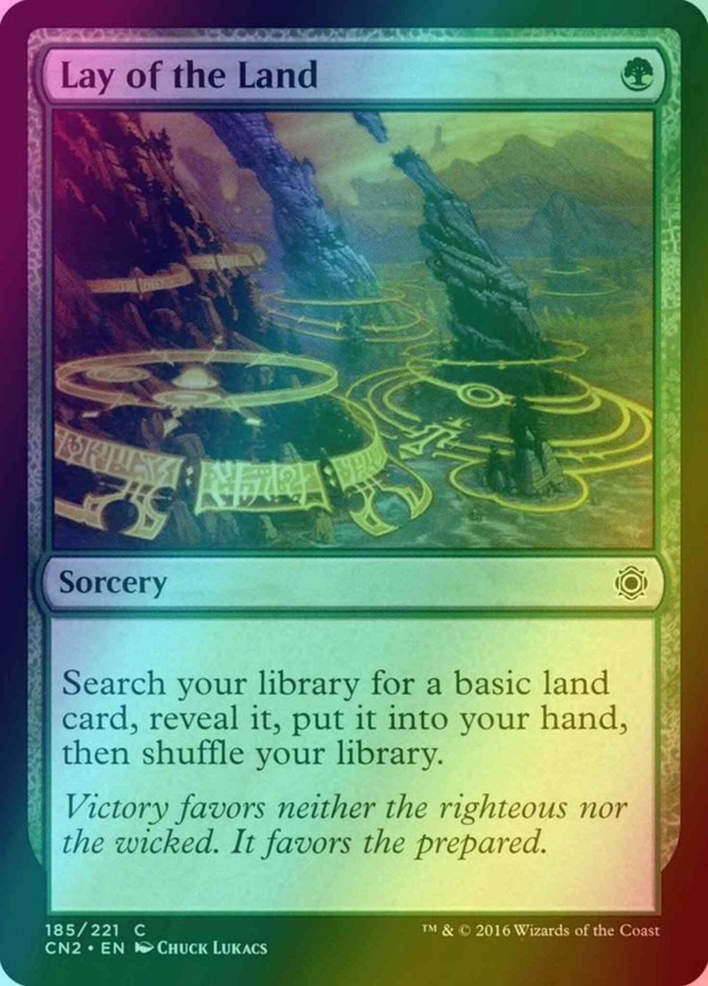 Lay of the Land [185] [Conspiracy Take The Crown] [Foil]