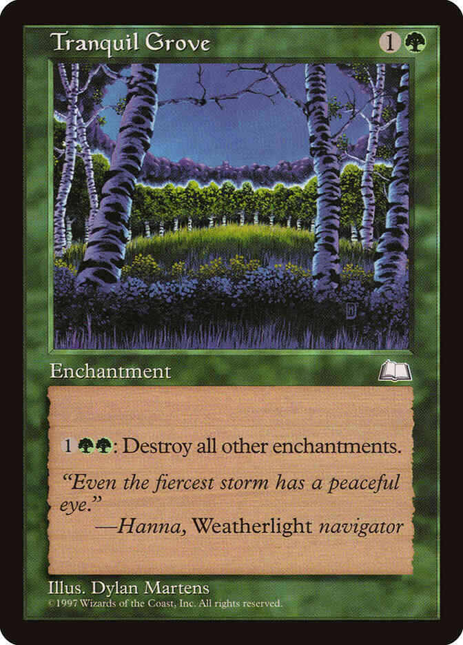 Tranquil Grove [142] [Weatherlight] [Non-Foil]