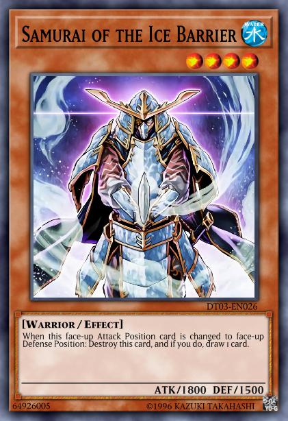 Samurai of the Ice Barrier - BP02-EN088 - Common - 1st Edition