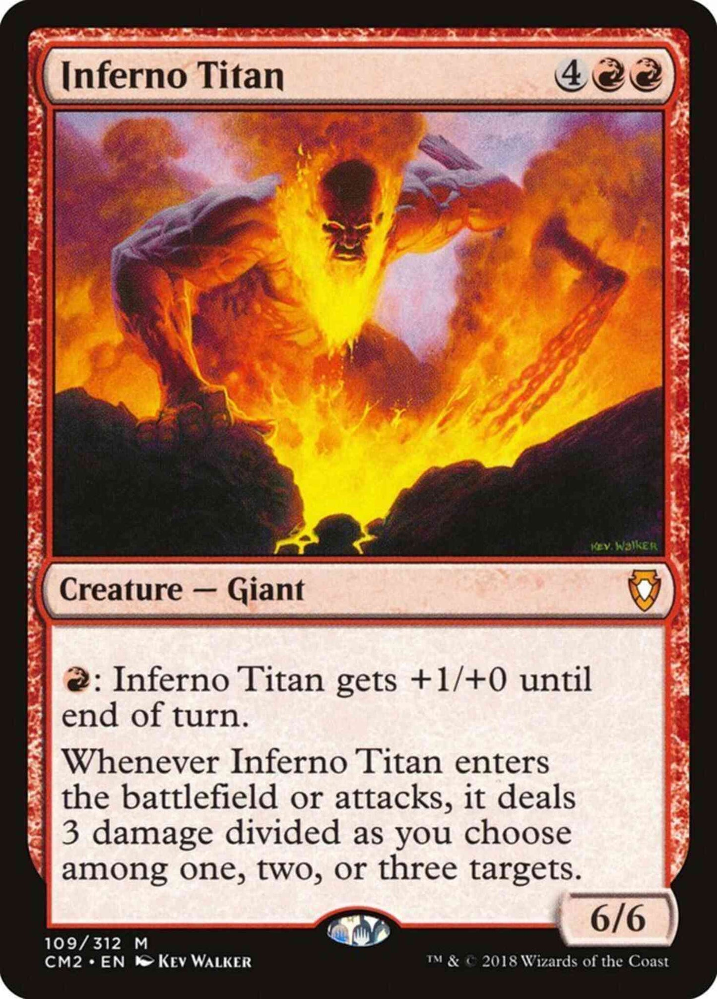 Inferno Titan [109] [Commander Anthology Volume II] [Non-Foil]