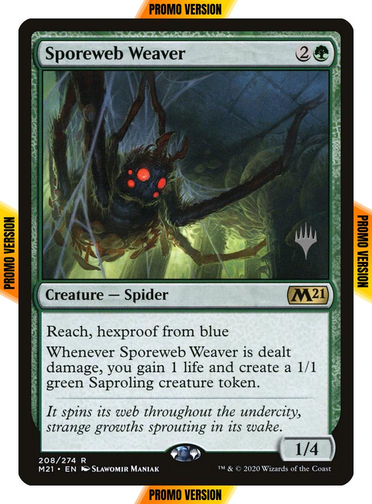 Sporeweb Weaver [Promo Pack] [208p] [Core Set 2021 Promos] [Non-Foil]
