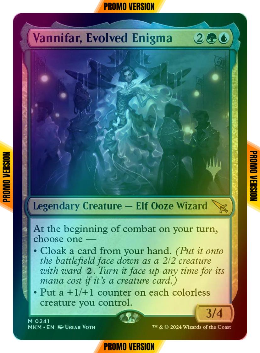 Vannifar, Evolved Enigma [241p] [Promo Pack] [Murders at Karlov Manor: Promos] [Foil]