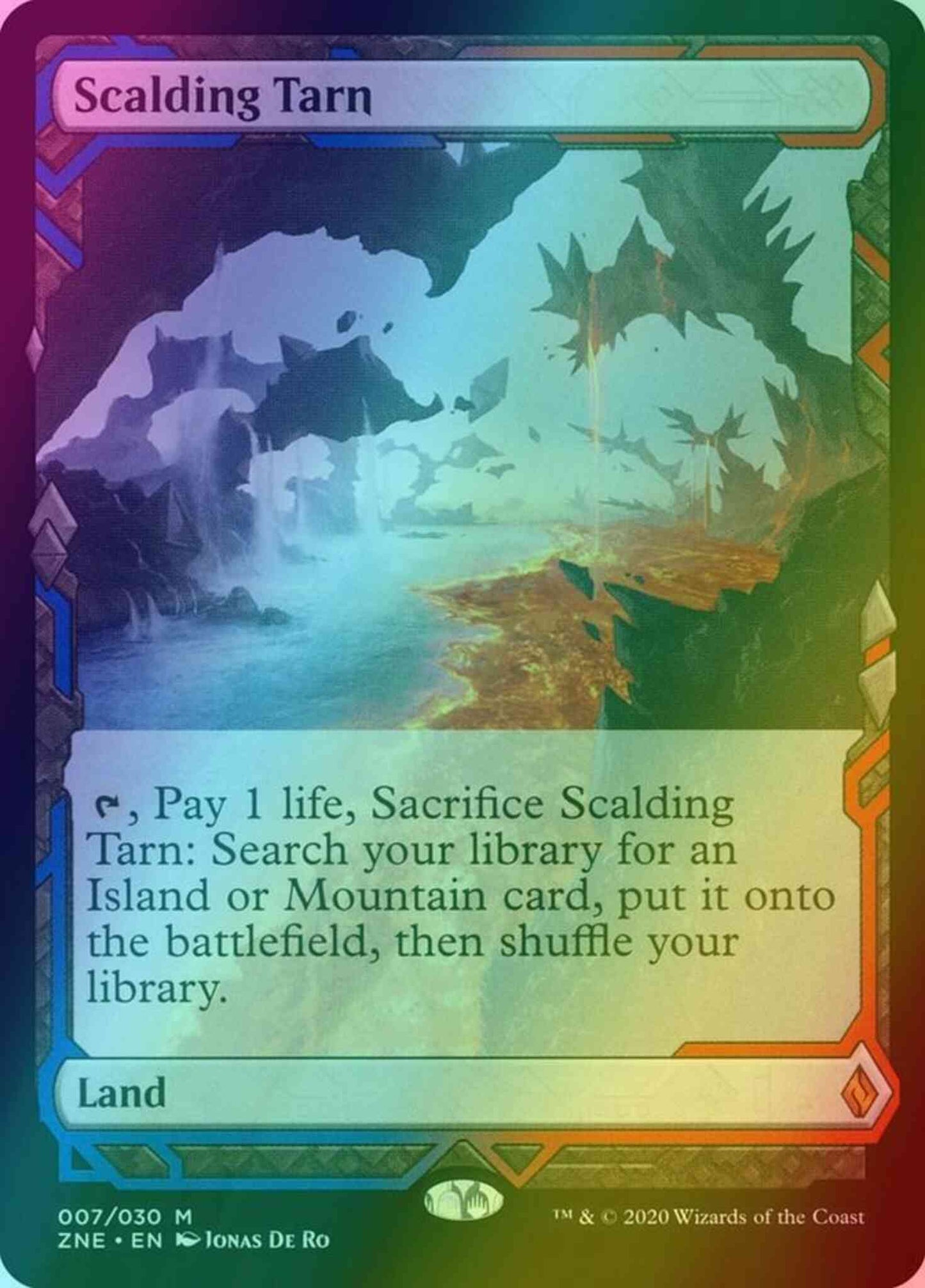 Scalding Tarn [7] [Zendikar Rising Expeditions] [Foil]