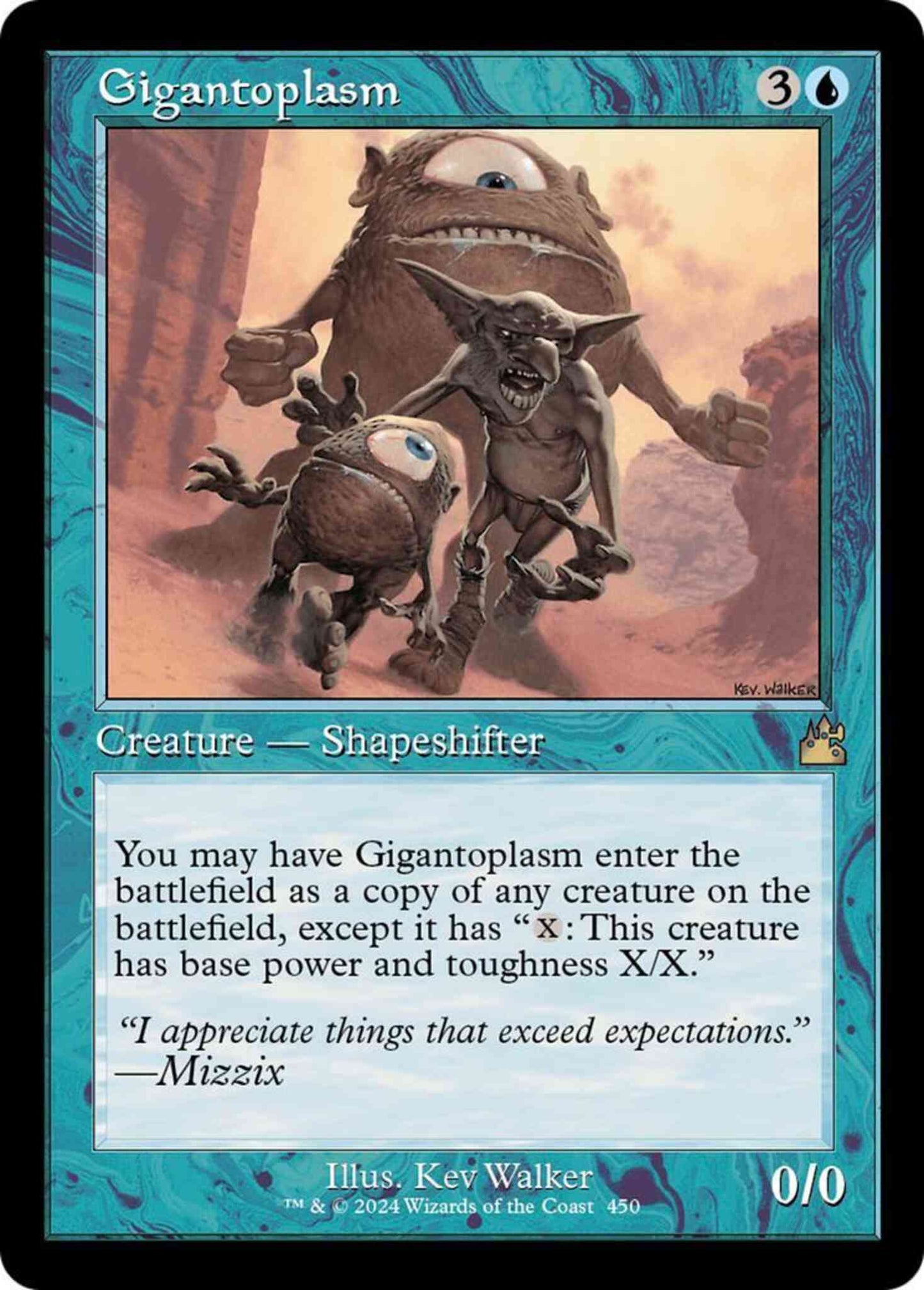 Gigantoplasm [450] [Retro Frame] [Ravnica Remastered] [Non-Foil]