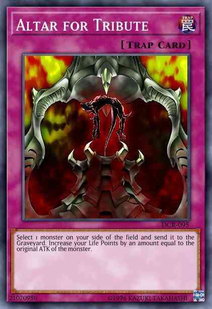 Altar for Tribute - DCR-095 - Common - 1st Edition