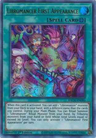 Libromancer First Appearance - BACH-EN090 - Ultra Rare - 1st Edition
