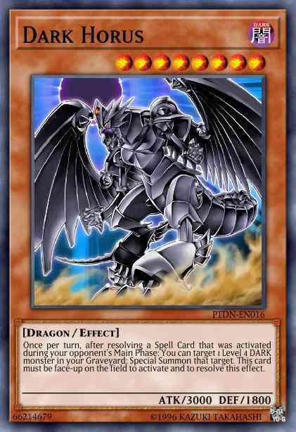 Dark Horus - PTDN-EN016 - Ultra Rare - 1st Edition