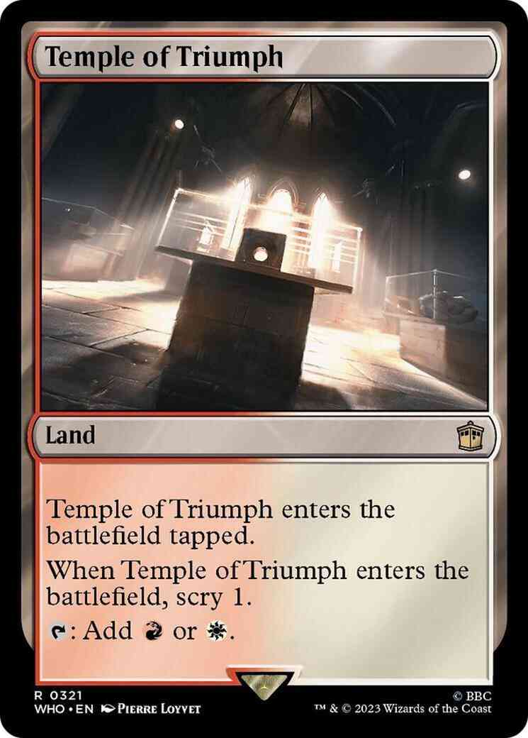 Temple of Triumph [321] [Universes Beyond: Doctor Who] [Non-Foil]