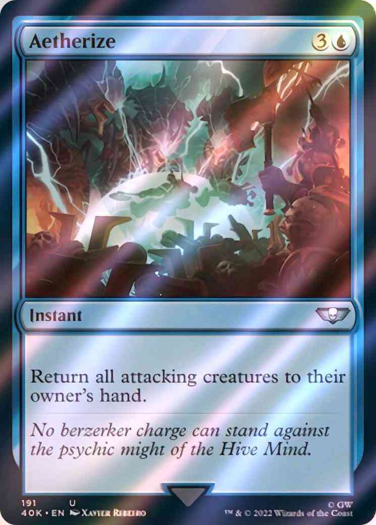 Aetherize [191] [Universes Beyond: Warhammer 40,000] [Surge Foil]