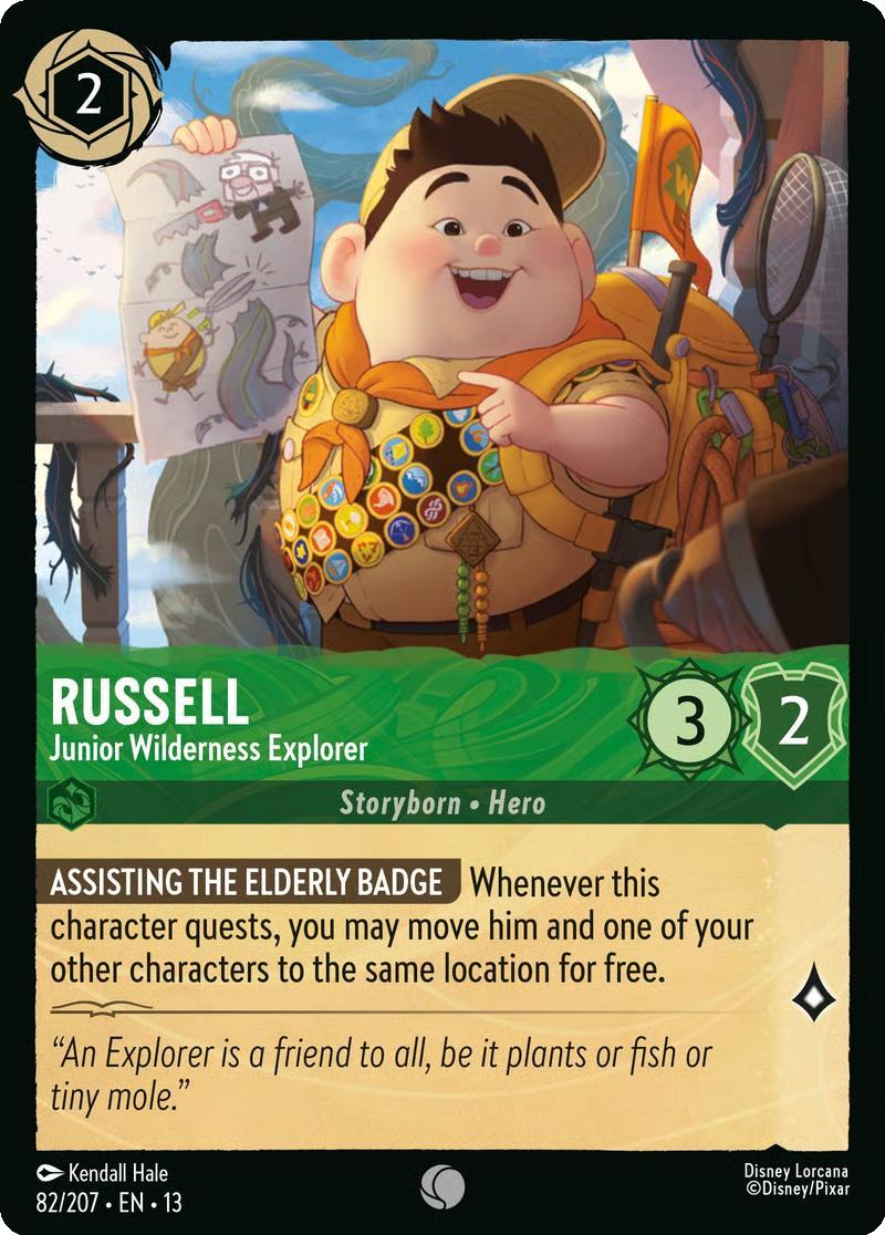 Russell - Junior Wilderness Explorer - 82/204 [Attack of the Vine!] [Non-Foil]