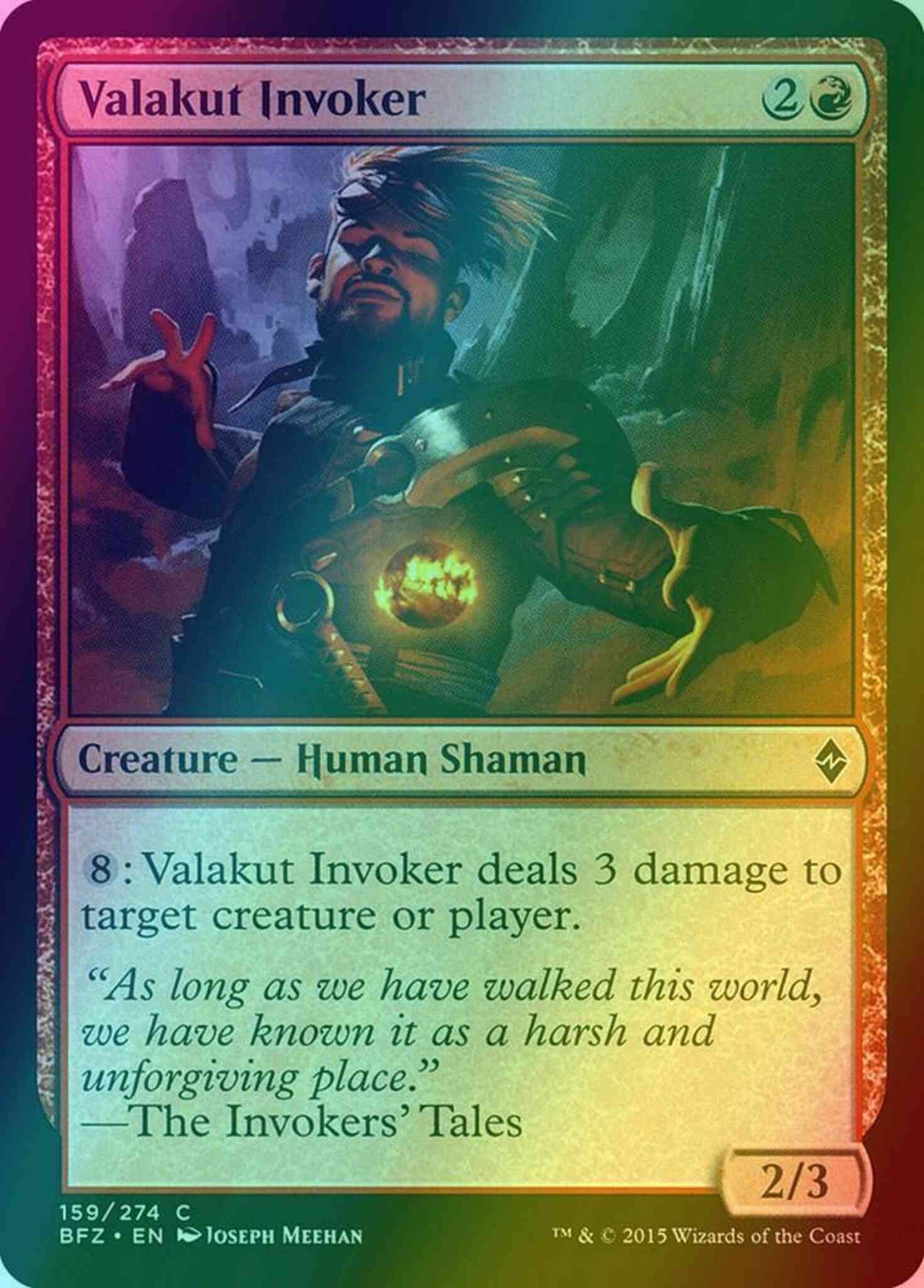 Valakut Invoker [159] [Battle for Zendikar] [Foil]