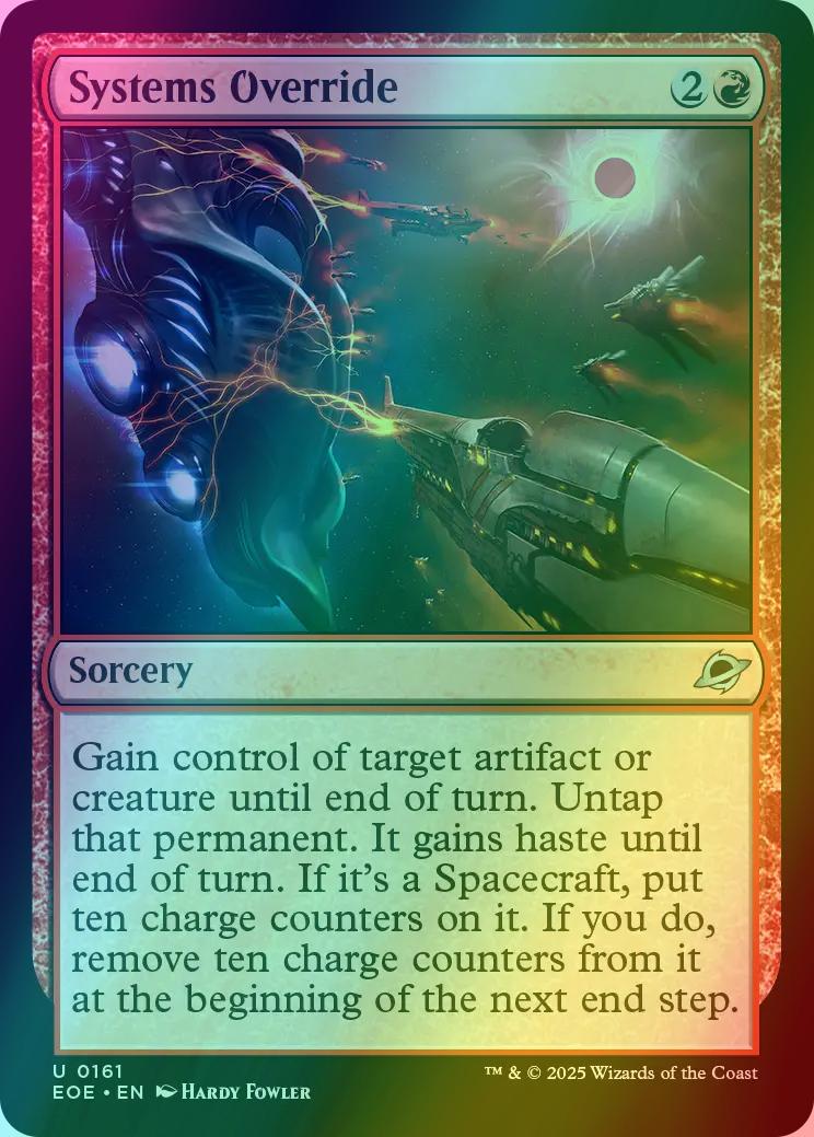 Systems Override [161] [Edge of Eternities] [Foil]