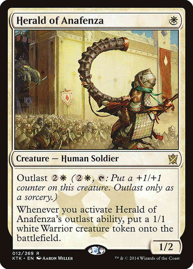 Herald of Anafenza [12] [Khans Of Tarkir] [Non-Foil]