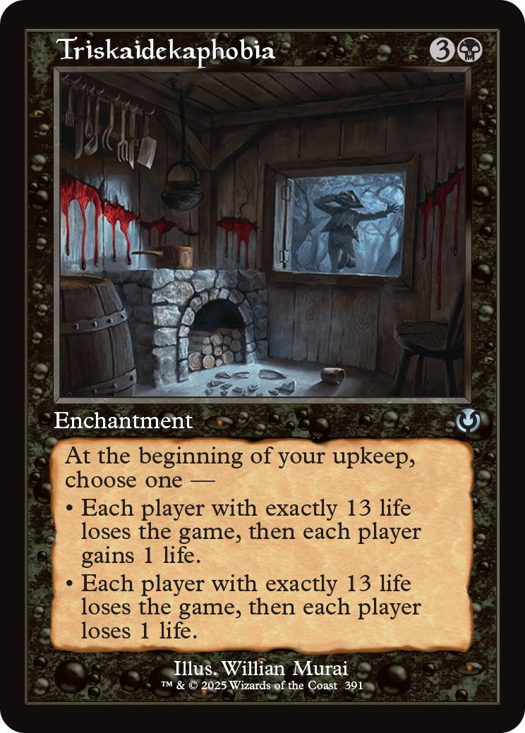 Triskaidekaphobia [391] [Retro Frame] [Innistrad Remastered] [Non-Foil]