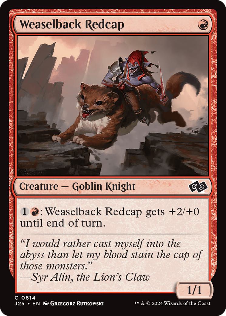 Weaselback Redcap [614] [Foundations: Jumpstart] [Non-Foil]