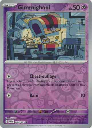 Gimmighoul - 044/091 - Common [sv045-044] [Reverse Holo]