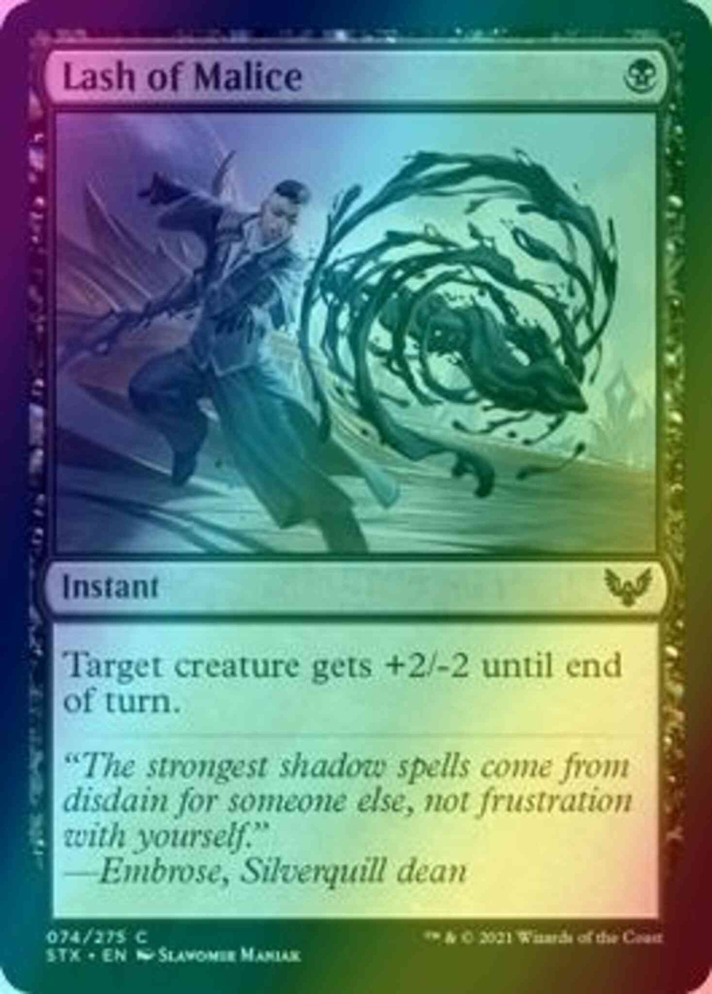 Lash of Malice [74] [Strixhaven: School of Mages] [Foil]
