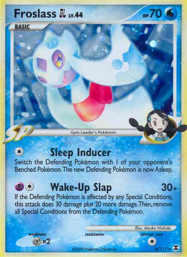 Froslass GL - 6/111 - Rare Holo [pl2-6] [Reverse Holo]