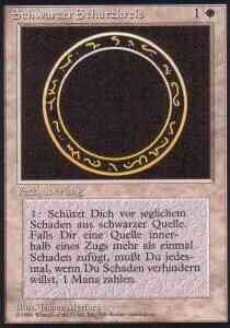 Circle of Protection: Black - German [9] [Foreign Black Border: German] [Non-Foil]