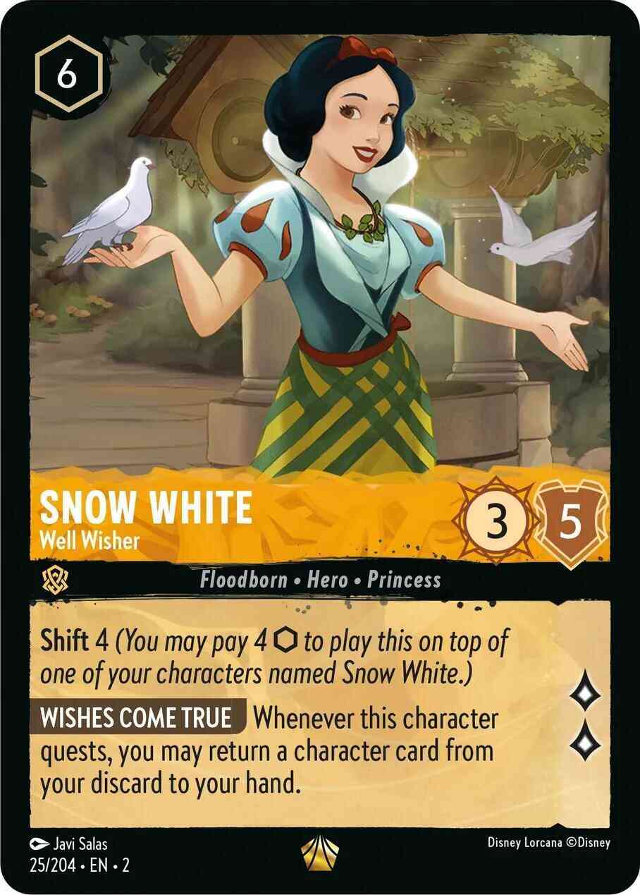 Snow White - Well Wisher - 25/204 [Rise Of The Floodborn] [Non-Foil]