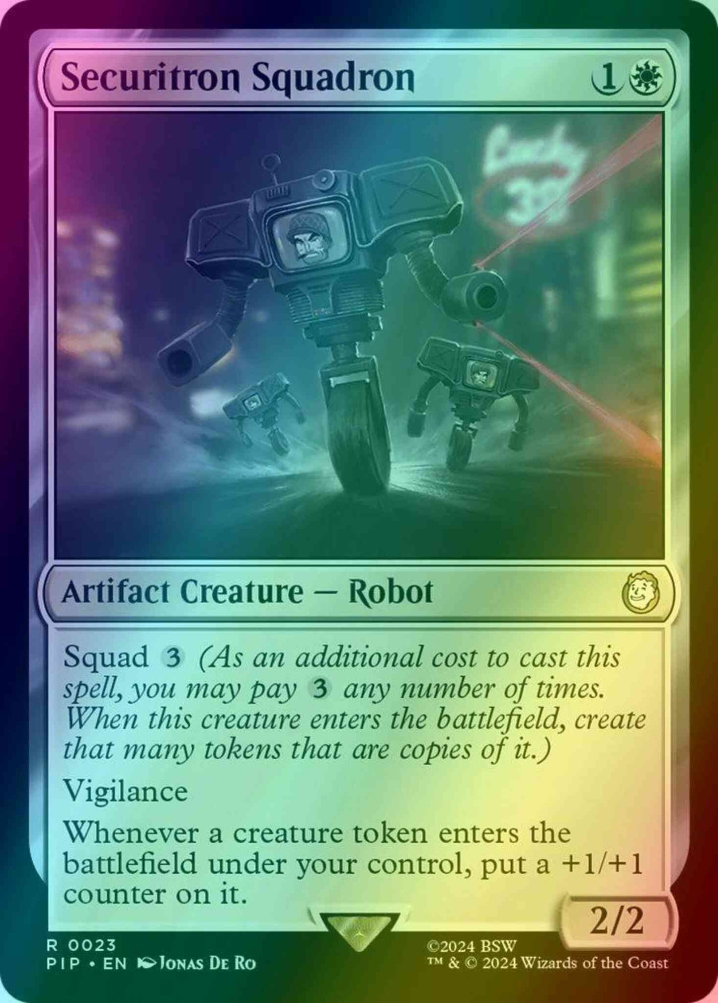 Securitron Squadron [23] [Fallout] [Foil]