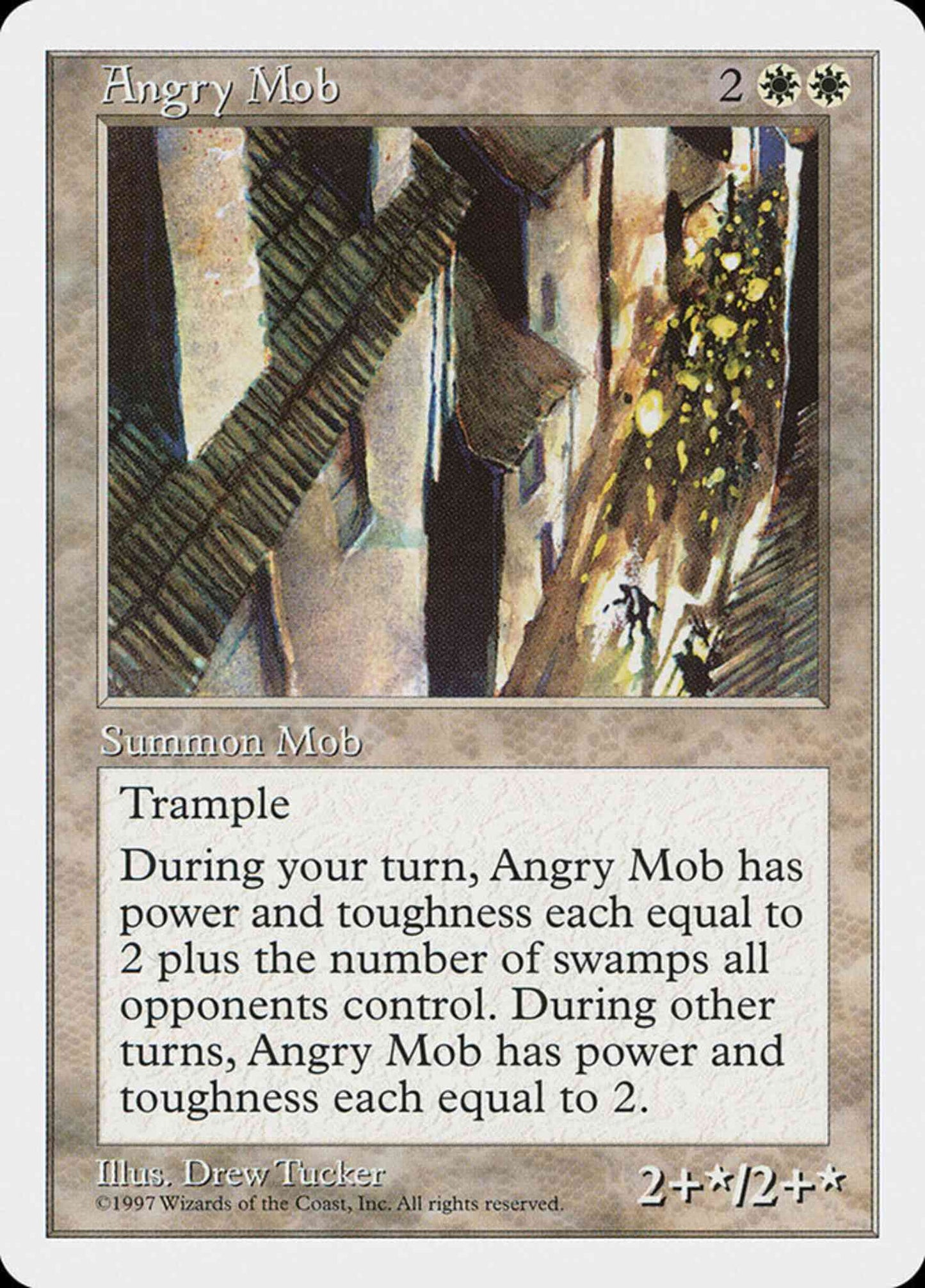 Angry Mob [4] [Fifth Edition] [Non-Foil]
