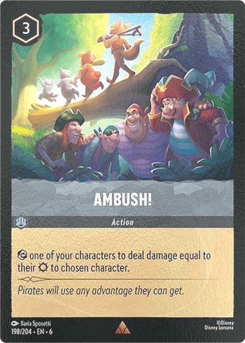 Ambush! - 198/204 [Azurite Sea] [Cold Foil]