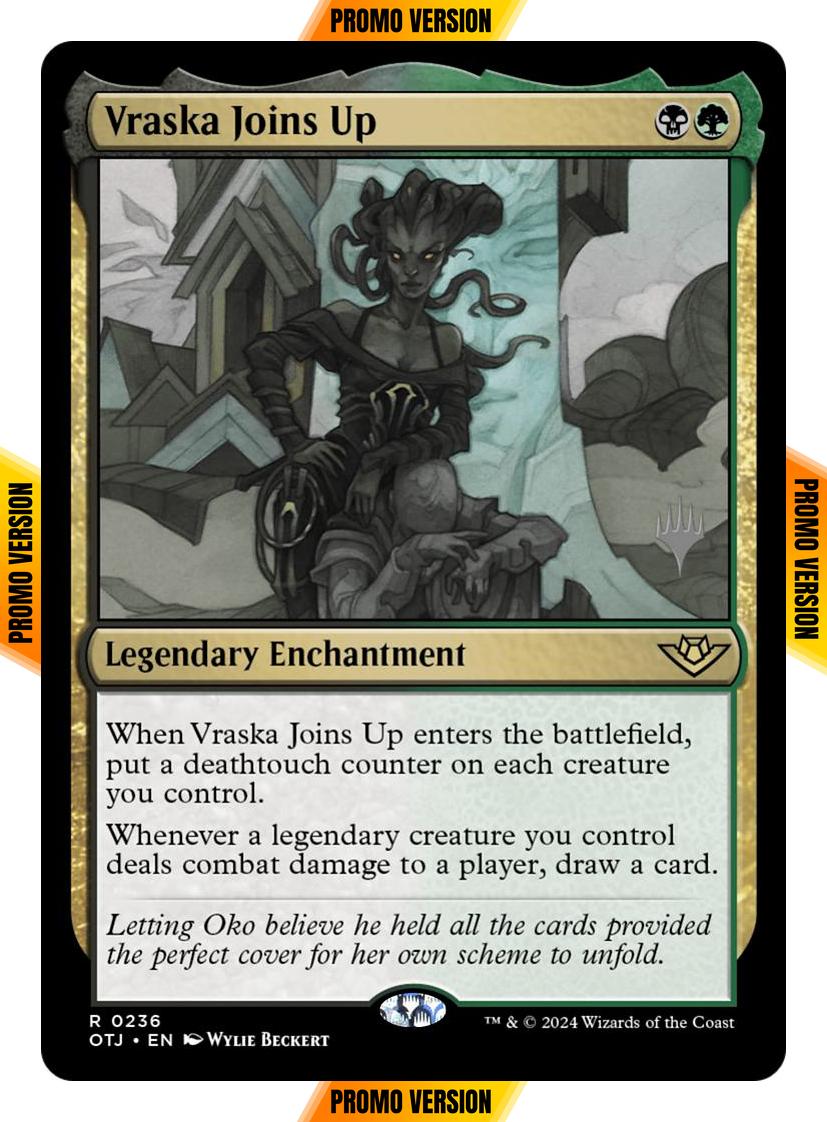 Vraska Joins Up [236p] [Promo Pack] [Outlaws of Thunder Junction: Promos] [Non-Foil]